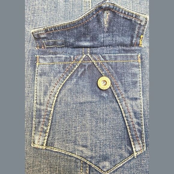 LEVIS STRAUSS NEW Vintage Distressed Jean Jacket - Picture 9 of 16